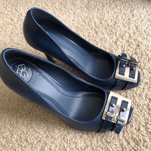 BCBGeneration peep toe heels